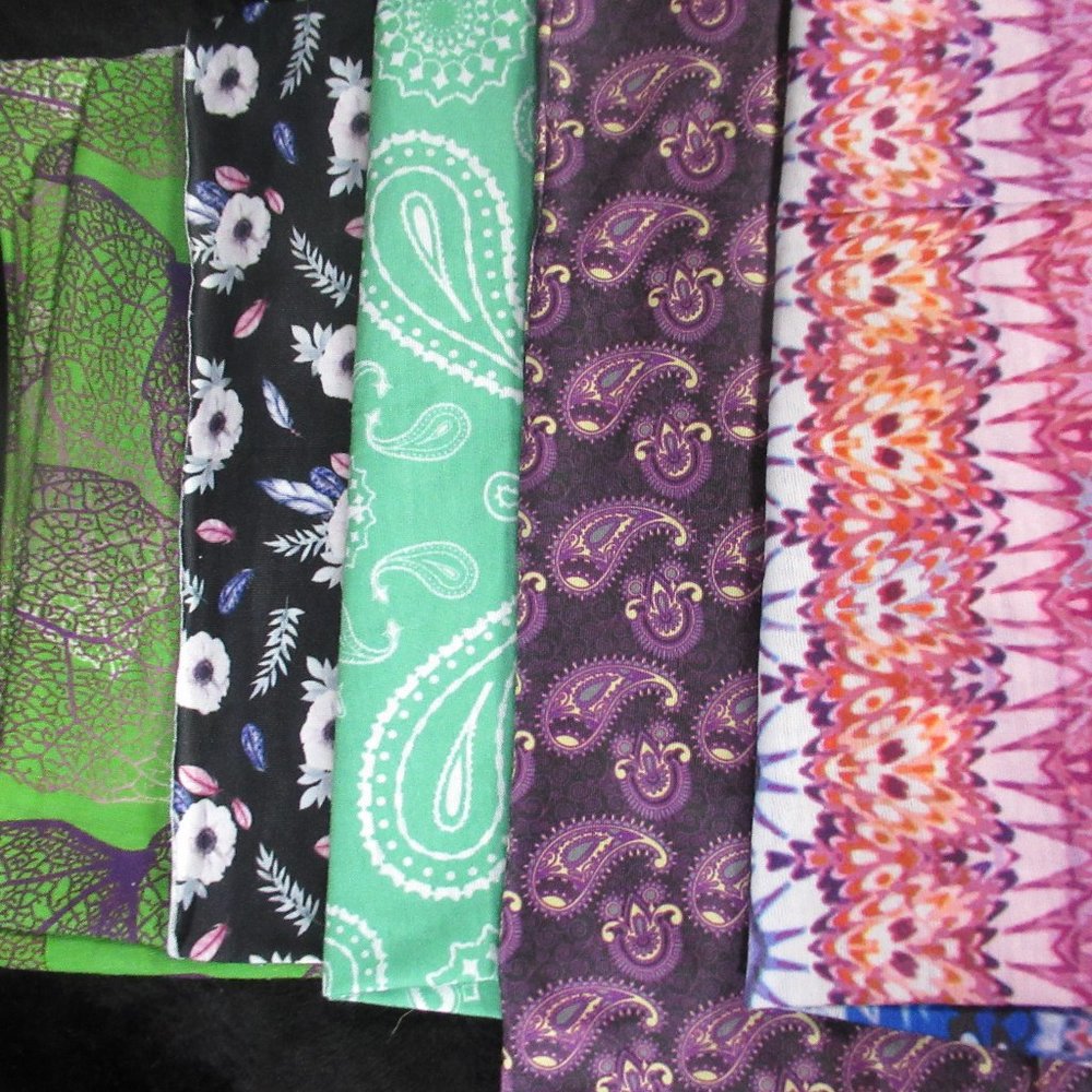5pc Boho Headwraps